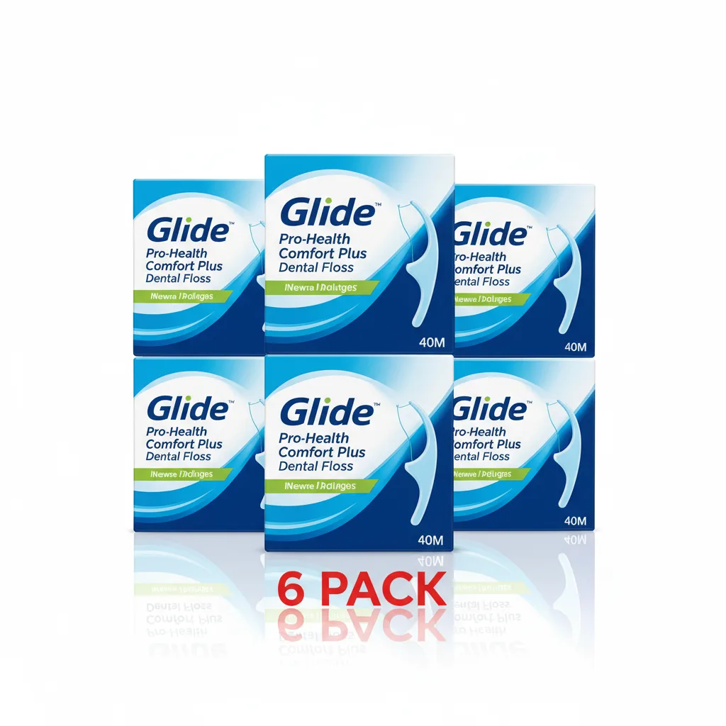 Glide Pro-Health Comfort Plus Dental Floss 40m 6-Pack