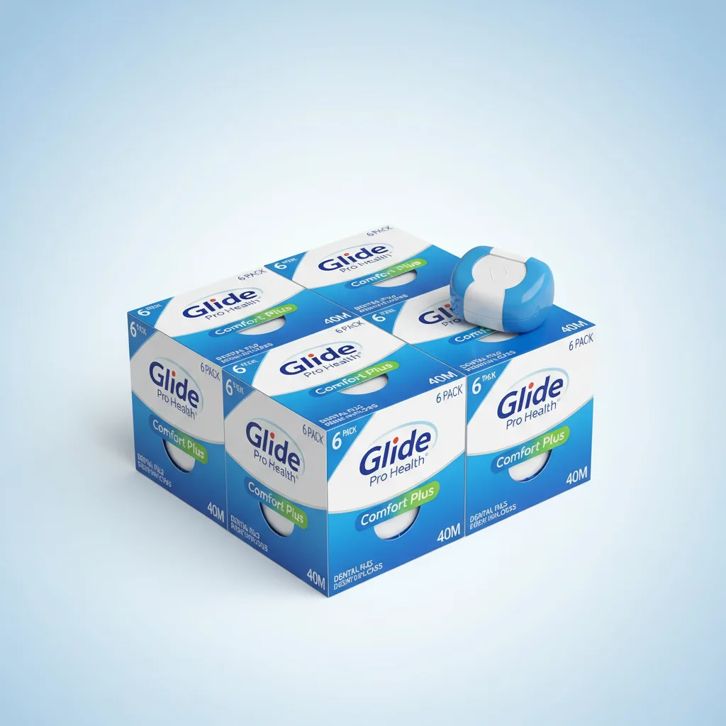 glide-pro-health-comfort-plus-dental-floss-40m-6-pack image 2