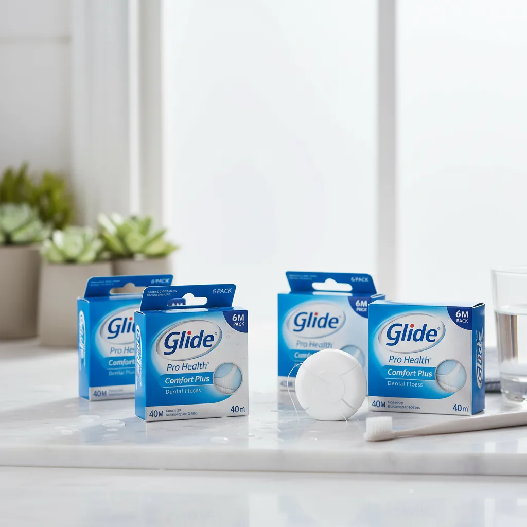 glide-pro-health-comfort-plus-dental-floss-40m-6-pack image 3